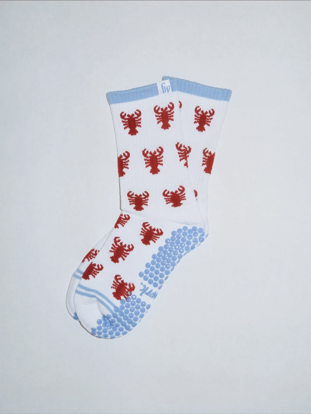 Lobster Roll grip socks for pilates and barre, Footwrk